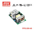 Mean Well PPS-200-48 Power Supply - 200W 48V 4.167A - PPS-200-48 - powersupplymall.com