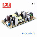 Mean Well PSD-15A-12 DC-DC Converter - 15W - 9.2~18V in 12V out 1.25A - PSD-15A-12 - powersupplymall.com