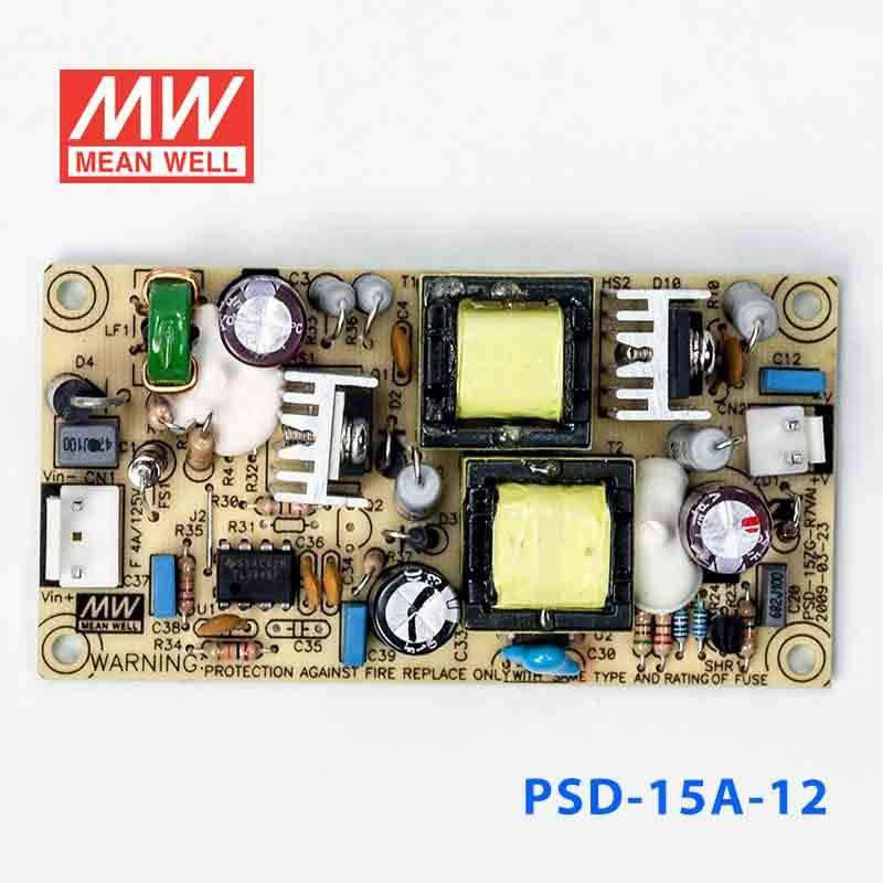 Mean Well PSD-15A-12 DC-DC Converter - 15W - 9.2~18V in 12V out 1.25A - PSD-15A-12 - powersupplymall.com