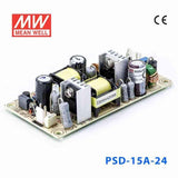 Mean Well PSD-15A-24 DC-DC Converter - 14.4W - 9.2~18V in 24V out 666mA - PSD-15A-24 - powersupplymall.com