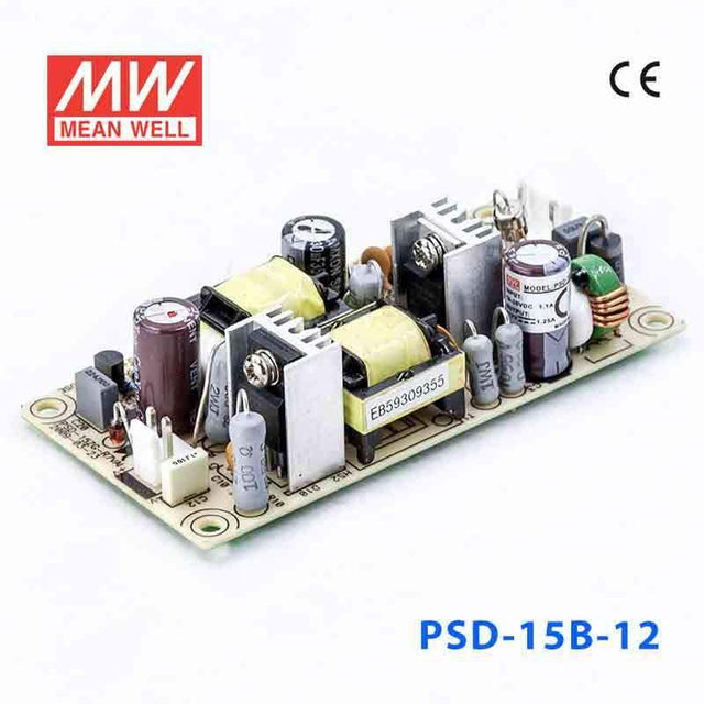Mean Well PSD-15B-12 DC-DC Converter - 15W - 18~36V in 12V out 1.25A - PSD-15B-12 - powersupplymall.com