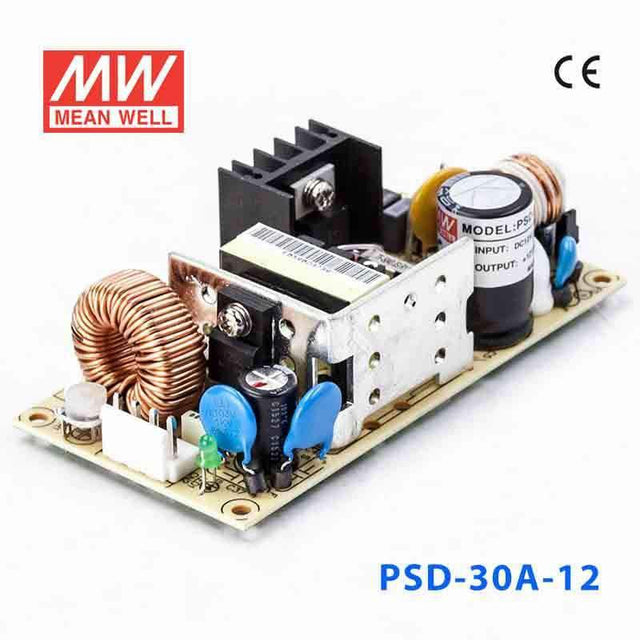Mean Well PSD-30A-12 DC-DC Converter - 30W - 9~18V in 12V out 2.5A - PSD-30A-12 - powersupplymall.com