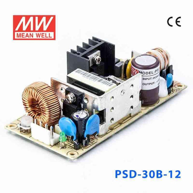 Mean Well PSD-30B-12 DC-DC Converter - 30W - 18~36V in 12V out 2.5A - PSD-30B-12 - powersupplymall.com