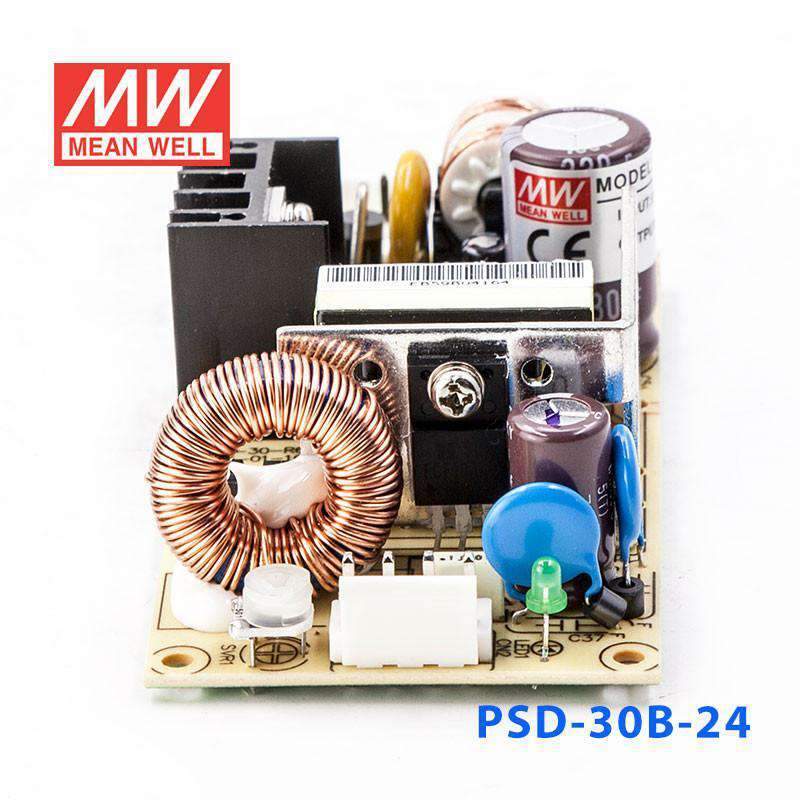 Mean Well PSD-30B-24 DC-DC Converter - 30W - 18~36V in 24V out 1.25A - PSD-30B-24 - powersupplymall.com