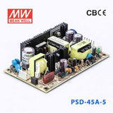 Mean Well PSD-45A-5 DC-DC Converter - 30W - 9~18V in 5V out 6A - PSD-45A-5 - powersupplymall.com