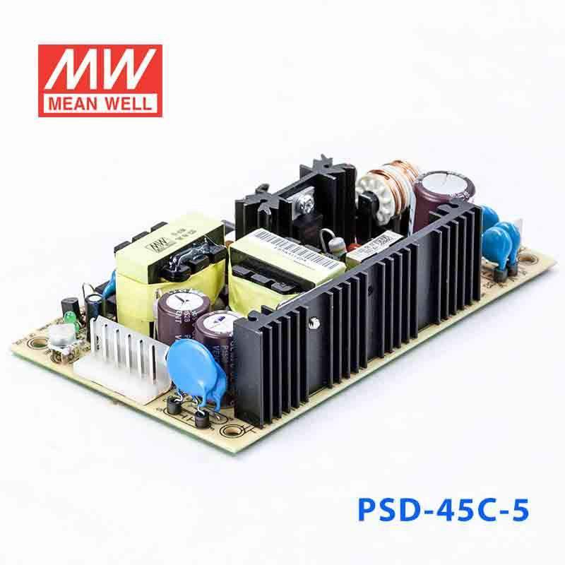 Mean Well PSD-45C-5 DC-DC Converter - 45W - 36~72V in 5V out 9A - PSD-45C-5 - powersupplymall.com