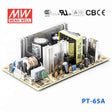 Mean Well PT-65A Power Supply 65W 5V 12V -5V 5.5A - PT-65A - powersupplymall.com