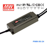 Mean Well PWM - 90 - 24DA Power Supply 90W 24V - DALI - PWM - 90 - 24DA - powersupplymall.com