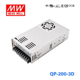Mean Well QP - 200 - 3D PFC Switching Power Supply - QP-200-3D - powersupplymall.com