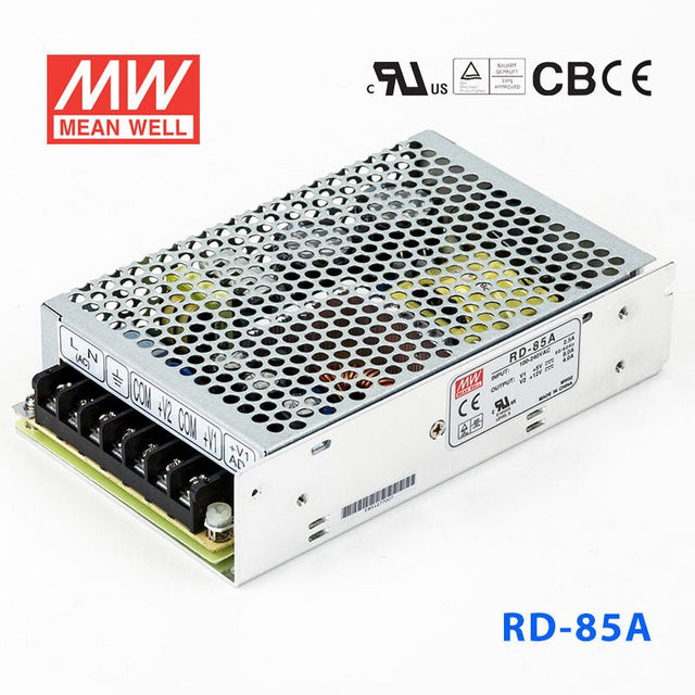 Mean Well RD Series Power Supply 12V,5V(35~125W) -  - powersupplymall.com