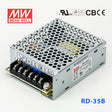 Mean Well RD Series Power Supply 24V,5V(35~125W) -  - powersupplymall.com