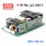Mean Well RPS-160-24 Green Power Supply W 24V 4.6A - Medical Power Supply - RPS-160-24 - powersupplymall.com