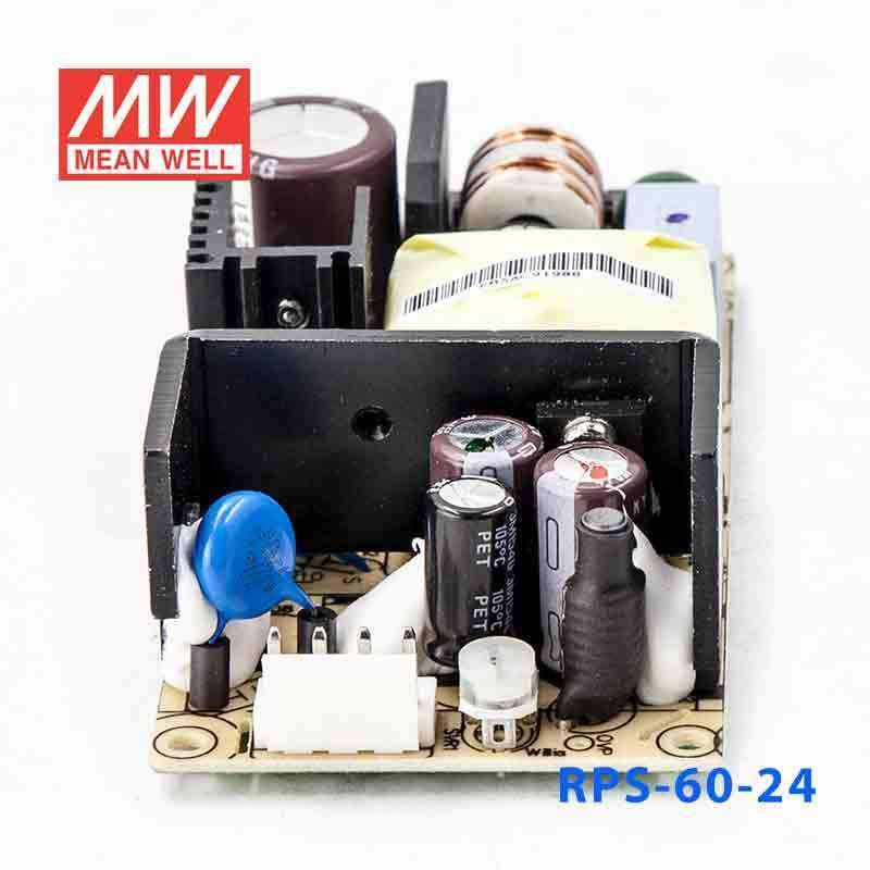 Mean Well RPS-60-24 Green Power Supply W 24V 2.5A - Medical Power Supply - RPS-60-24 - powersupplymall.com