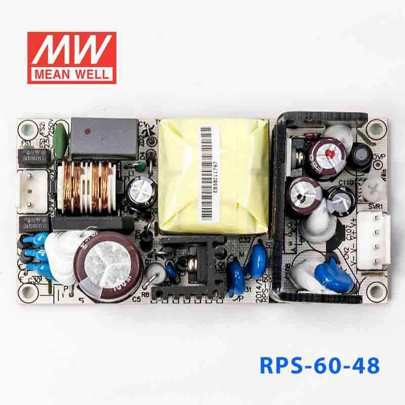 Mean Well RPS-60-48 Green Power Supply W 48V 1.25A - Medical Power Supply - RPS-60-48 - powersupplymall.com