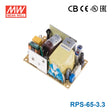 Mean Well RPS-65-3.3 Green Power Supply W 3.3V 10A - Medical Power Supply - RPS-65-3.3 - powersupplymall.com