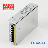 Mean Well RS-100-48 Power Supply 100W 48V 2.3A - RS-100-48 - powersupplymall.com
