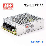 Mean Well RS Series Power Supply 15V(15~150W) -  - powersupplymall.com