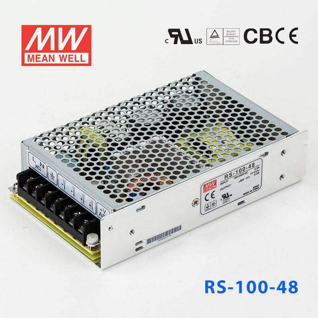 Mean Well RS Series Power Supply 48V(15~150W) -  - powersupplymall.com