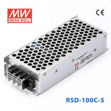 Mean Well RSD-100C-5 DC-DC Converter - 100W - 33.6~62.4V in 5V out 20A - RSD-100C-5 - powersupplymall.com