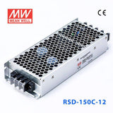 Mean Well RSD-150C-12 DC-DC Converter - 150W - 33.6~62.4V in 12V out 12.5A - RSD-150C-12 - powersupplymall.com