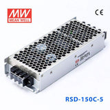 Mean Well RSD-150C-5 DC-DC Converter - 150W - 33.6~62.4V in 5V out 30A - RSD-150C-5 - powersupplymall.com