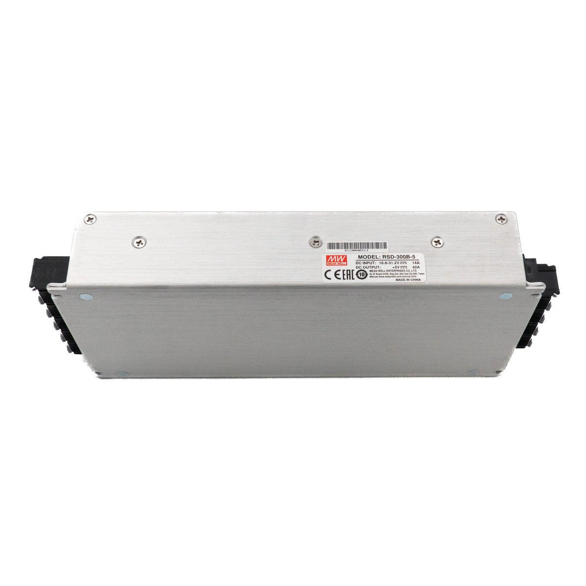 Mean Well RSD-300B-5 DC-DC Converter - 200.4W - 16.8~31.2V in 5V out 42A - RSD-300B-5 - powersupplymall.com