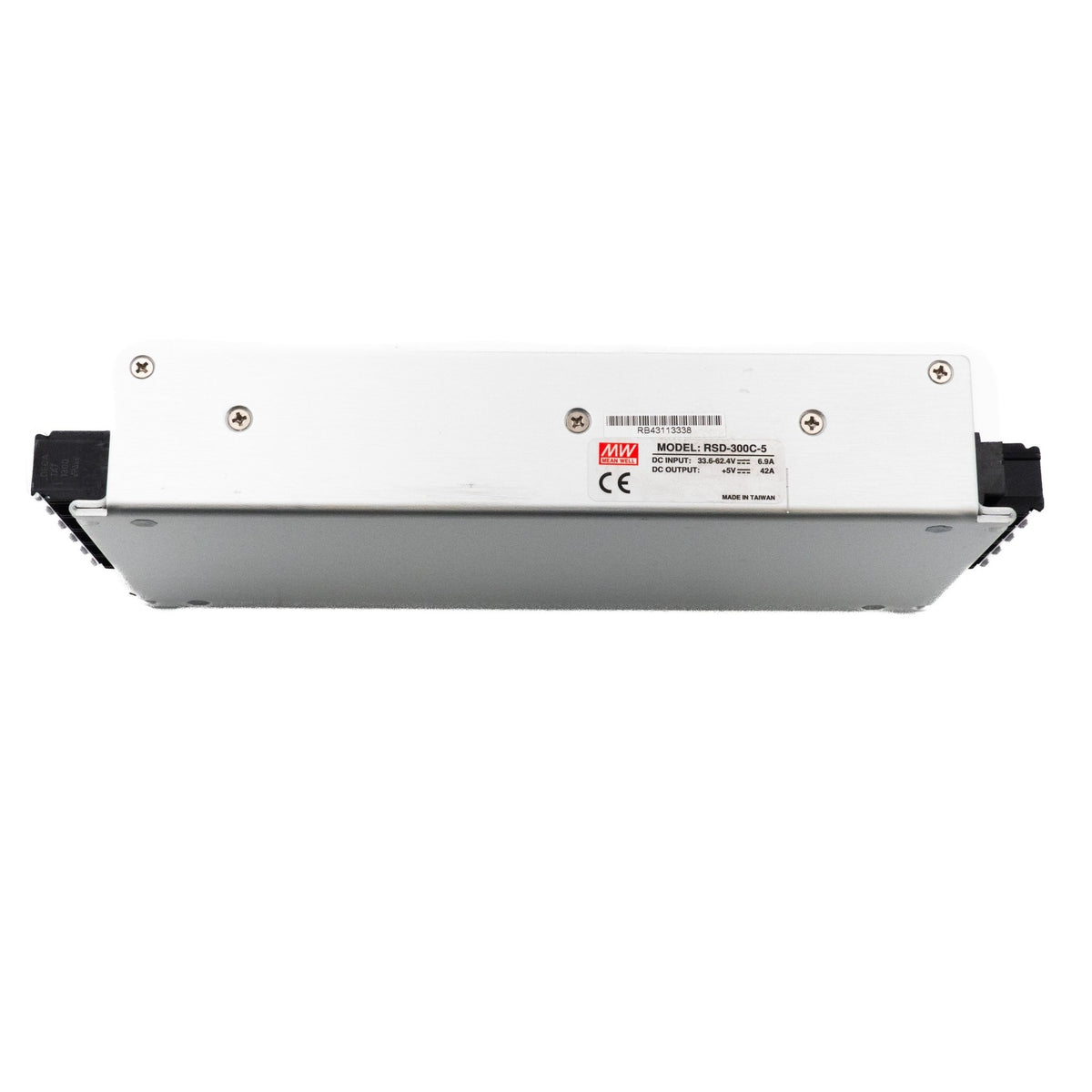 Mean Well RSD-300C-5 DC-DC Converter - 201.6W - 33.6~62.4V in 5V out 42A - RSD-300C-5 - powersupplymall.com