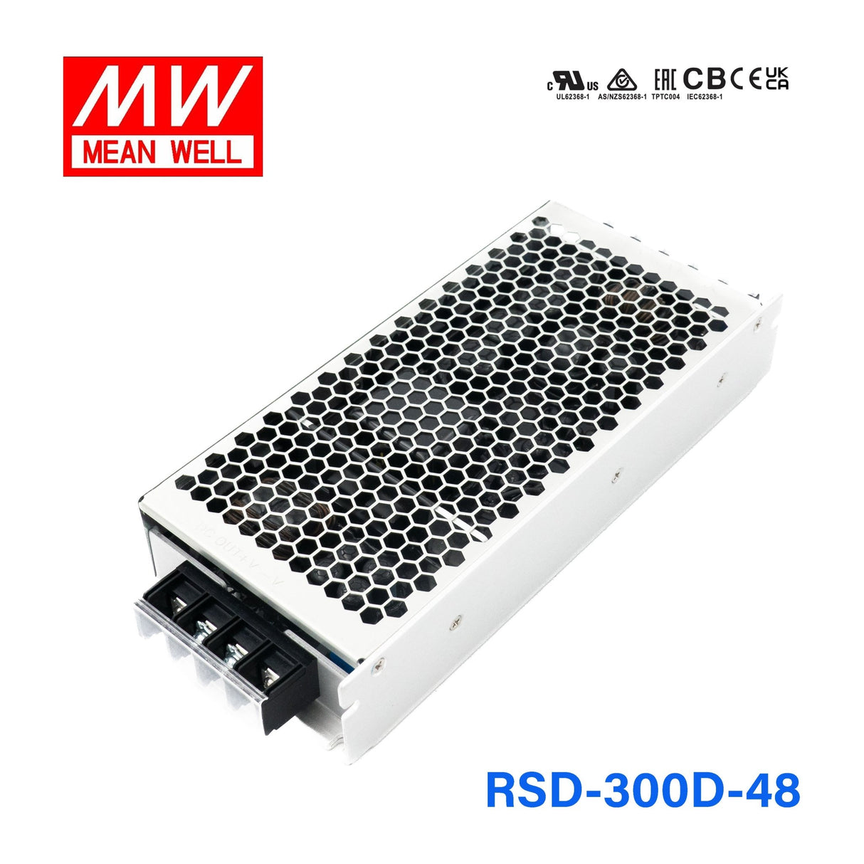 Mean Well RSD - 300D - 48 DC - DC Converter 300W 48V - RSD - 300D - 48 - powersupplymall.com