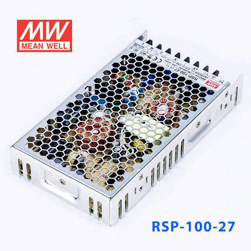 Mean Well RSP - 100 - 27 Power Supply 100W 27V - RSP - 100 - 27 - powersupplymall.com