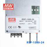 Mean Well RSP - 1500 - 24 Power Supply 1512W 24V - RSP - 1500 - 24 - powersupplymall.com