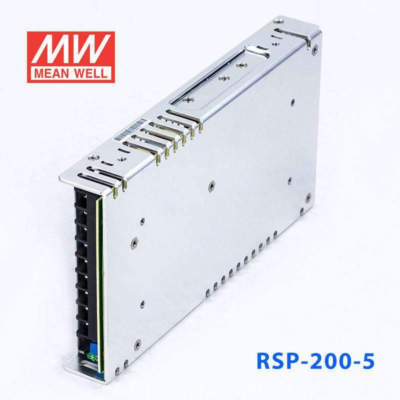 Mean Well RSP - 200 - 5 Power Supply 200W 5V - RSP - 200 - 5 - powersupplymall.com