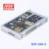 Mean Well RSP - 200 - 5 Power Supply 200W 5V - RSP - 200 - 5 - powersupplymall.com