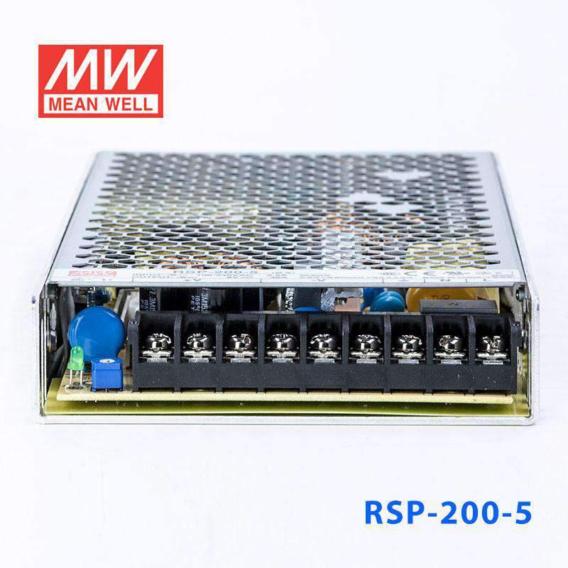 Mean Well RSP - 200 - 5 Power Supply 200W 5V - RSP - 200 - 5 - powersupplymall.com