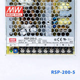 Mean Well RSP - 200 - 5 Power Supply 200W 5V - RSP - 200 - 5 - powersupplymall.com