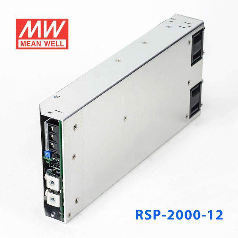 Mean Well RSP - 2000 - 12 Power Supply 1200W 12V - RSP - 2000 - 12 - powersupplymall.com