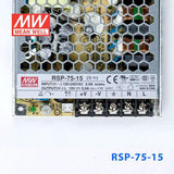 Mean Well RSP - 75 - 15 Power Supply 75W 15V - RSP - 75 - 15 - powersupplymall.com