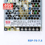 Mean Well RSP - 75 - 7.5 Power Supply 75W 7.5V - RSP - 75 - 7.5 - powersupplymall.com