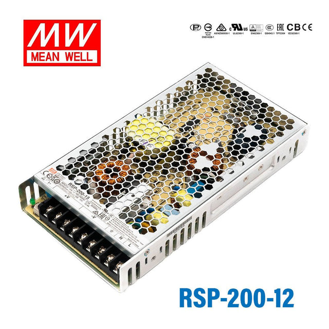 Mean Well RSP Series Power Supply 12V (75~2400W) -  - powersupplymall.com
