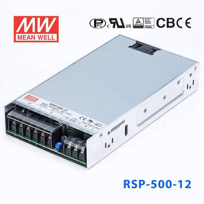 Mean Well RSP-500-12 Power Supply 500W 12V 41.7A