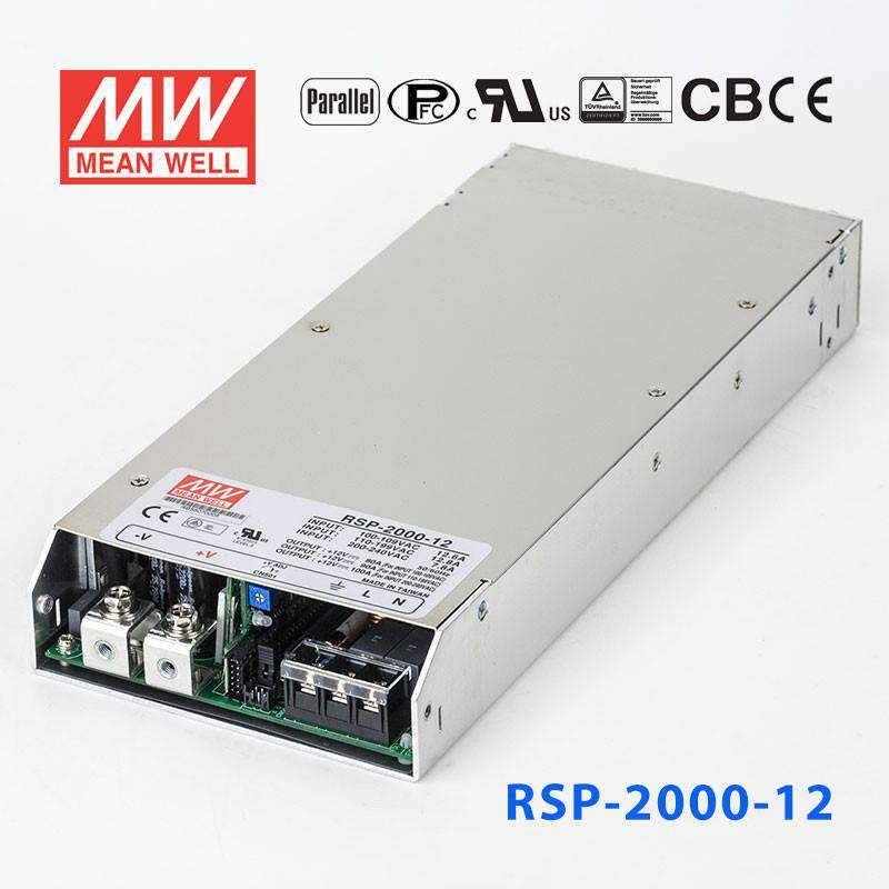 Mean Well RSP Series Power Supply 12V (75~2400W) -  - powersupplymall.com