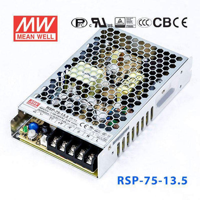 Mean Well RSP Series Power Supply 13.5V (75~320W) -  - powersupplymall.com
