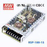 Mean Well RSP Series Power Supply 15V (75~1500W) -  - powersupplymall.com