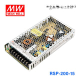 Mean Well RSP Series Power Supply 15V (75~1500W) -  - powersupplymall.com
