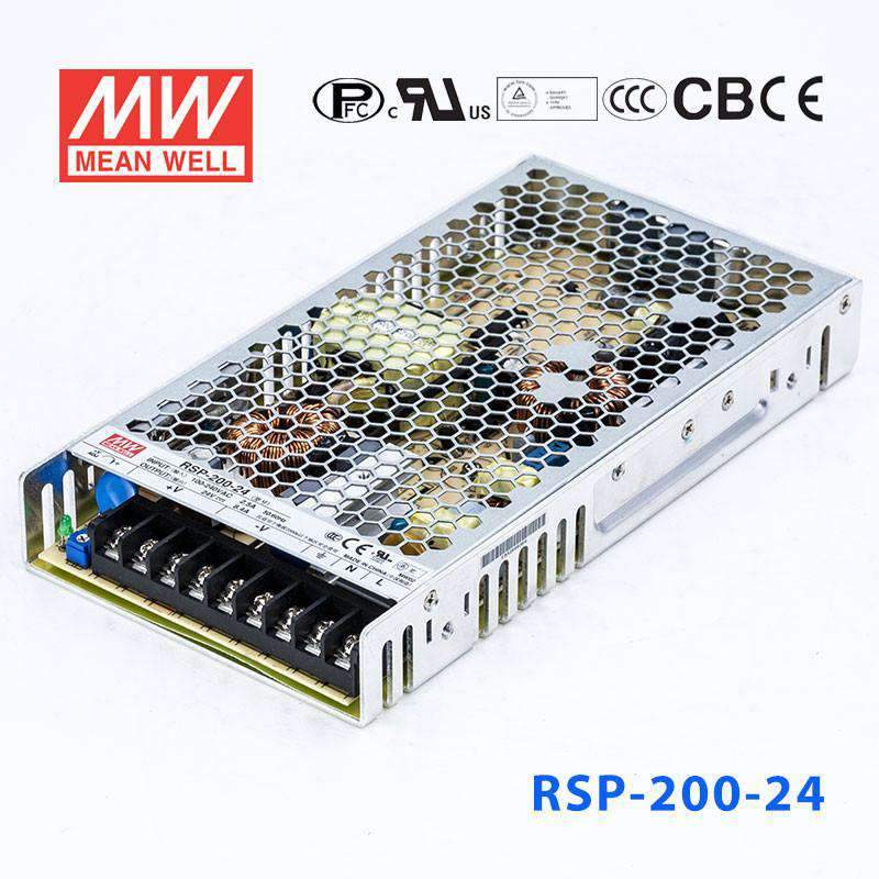 Mean Well RSP Series Power Supply 24V (75~3000W) - powersupplymall.com