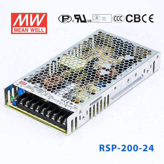 Mean Well RSP Series Power Supply 24V (75~3000W) - powersupplymall.com
