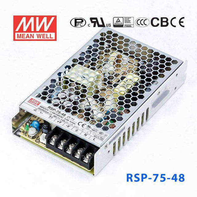 Mean Well RSP Series Power Supply 48V (75~3000W) -  - powersupplymall.com