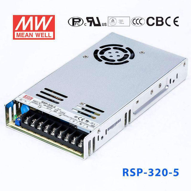 Mean Well RSP Series Power Supply 5V (75~1200W) - powersupplymall.com
