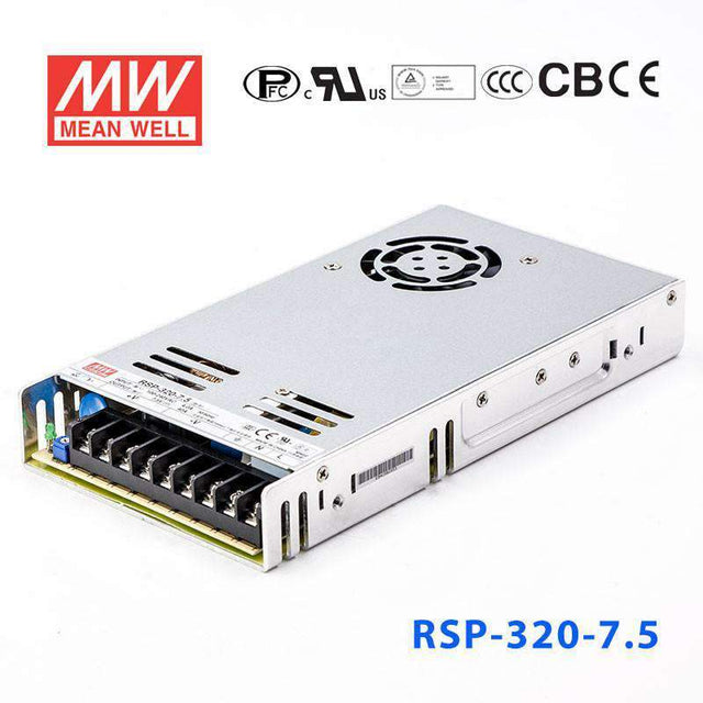 Mean Well RSP Series Power Supply 7.5V (75~300W) -  - powersupplymall.com