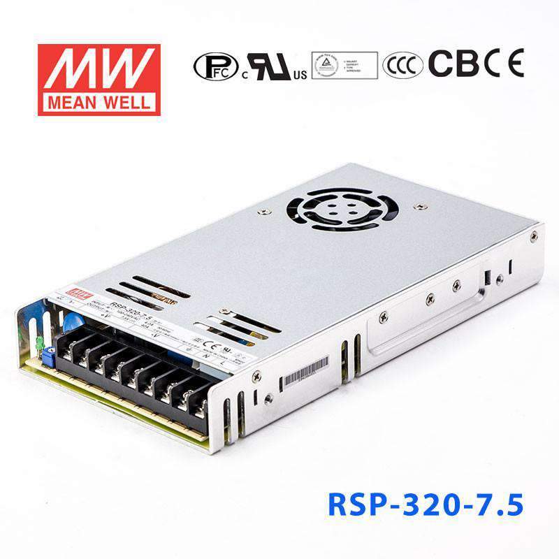 Mean Well RSP Series Power Supply 7.5V (75~300W) -  - powersupplymall.com