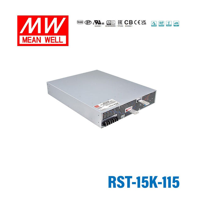 Mean Well RST - 15K - 115 High Power AC/DC Power Supply 14950W, 3 Phase Input, 115V Output - RST-15K-115 - powersupplymall.com